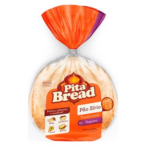 Pão Sírio Pita-Bread Pequeno 400g