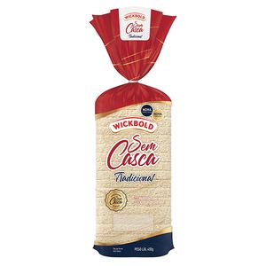 Pão de Forma Wick Bold sem Casca Tradicional 450g