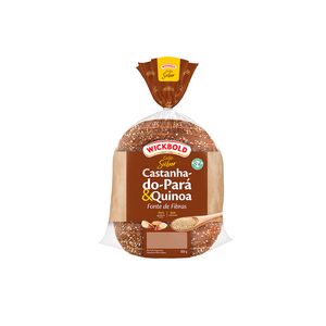 Pão de Forma Wick Bold Grãos Castanha do Pará e Quinoa 450g
