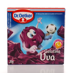 Gelatina Dr. Oetker Uva 20g