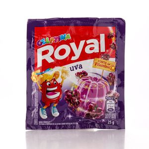 Gelatina Royal Uva 25g