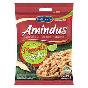 Amendoim Amindus Santa Helena Limão 150g