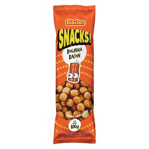Salgadinhos Fabitos Bacon Trigo Bolinha 100g
