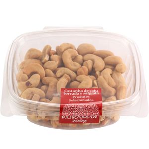 Castanha Caju Kukamar Torrada e Salgada 200g