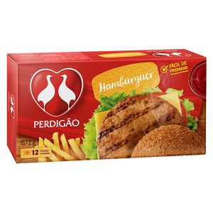Hamburguer Perdigão Bovino/Aves 672g