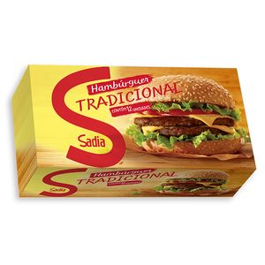 Hamburguer Sadia Bovino 672g