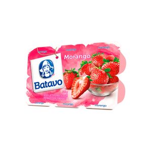 Bebida Láctea Batavo Polpa Morango/Morango 510g