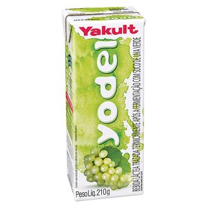 Bebida Láctea Yodel com Suco Uva Verde 210ml