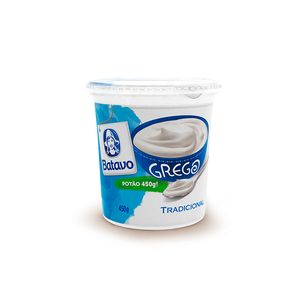 Iogurte Batavo Grego Tradicional 450g