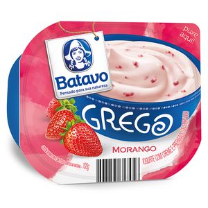 Iogurte Batavo Grego Morango 100g