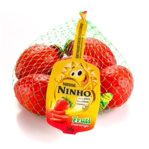 Iogurte Ninho Soleil Ploc Morango 250g com 5Unidades