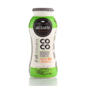 Iogurte Líquido Ati Latte Integral Coco Garrafa 180g