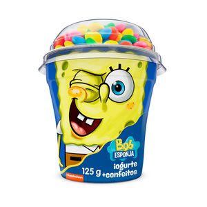 Iogurte Batavo Bob Esponja Confeito Tradicional 125g