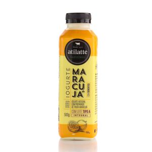 Iogurte Líquido Ati Latte Integral Maracujá Garrafa 500g