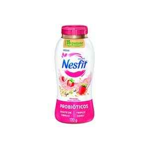 Iogurte Líquido Nesfit Morango, Aveiã e Baunilha 170g
