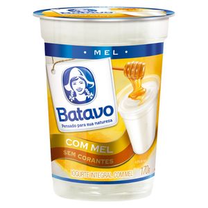 Iogurte Natural Batavo Mel 170g