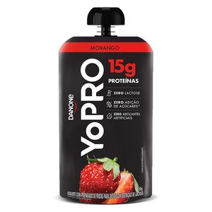 Iogurte Danone Yopro 15g Proteina Morango 160g