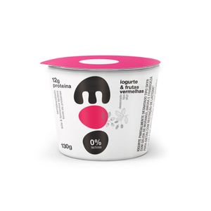 Iogurte Moo Skyr 12g Proteína Zero Lactose Frutas Vermelhas 130g