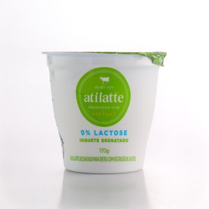 Iogurte Atilatte Desnatado 0% Lactose 170g