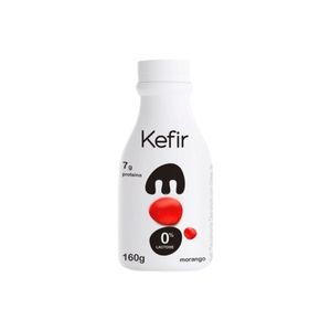 Kefir Moo Zero Lactose Morango 160g