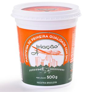 Manteiga Aviação com Sal Pote 500g