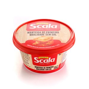 Manteiga Scala De Primeira Qualidade S/Sal 200g