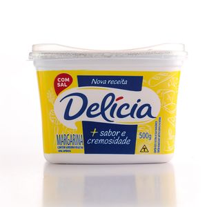 Margarina Delícia Com Sal 500g