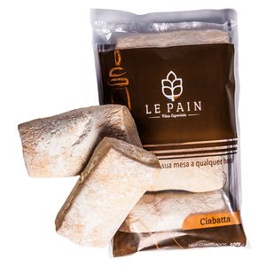Pão Ciabata Le Pain Congelado 500g