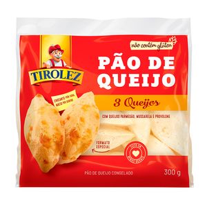 Pão de Queijo Tirolez Três Queijos 300g