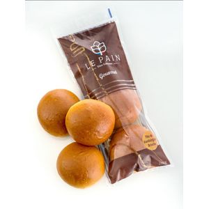 Pão Hamburguer Le Pain Congelado Brioche 200 g