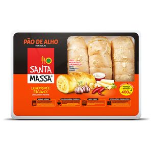 Pão de Alho Santa Massa com Pimenta 400g