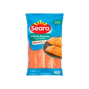 File Salmão Seara Pedaços Congelados 500g