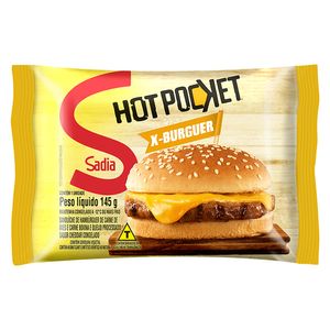 Hot Pocket Sadia Lanche X-Burguer 145g