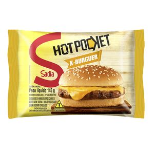 Hot Pocket Sadia Lanche X-Burguer Barbecue 145g