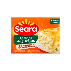 Lasanha Seara 4 Queijos 600g