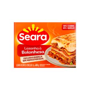 Lasanha Seara A Bolonhesa 600g