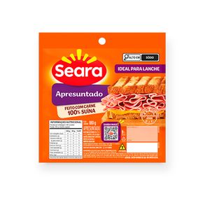 Apresuntado Seara Fatiado 180g