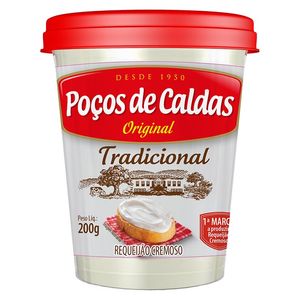Requeijão Poços de Caldas Tradicional 200g