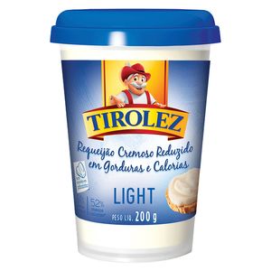 Requeijão Tirolez Cremoso Light 200g
