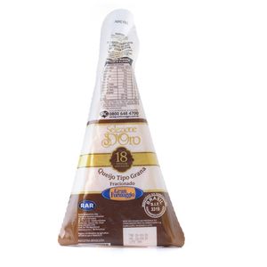 Queijo Tipo Grana Gran Formaggio 18 Fracionado 1 Unidade 200g