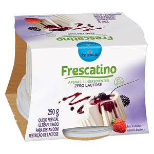 Queijo Minas Frescatino Zero Lactose 250g