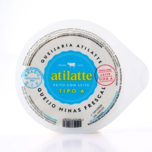 Queijo Minas Atilatte Frescal 1 Unidade 412g