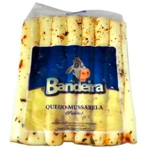 Queijo Mussarela Bandeira Palito com Condimentos 1 Unidade 240g