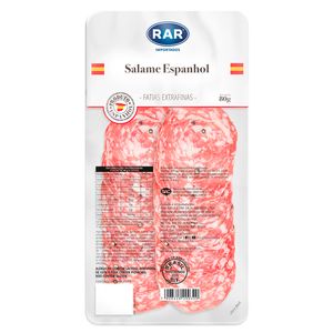 Salame Rar Milano Fatiado 80g