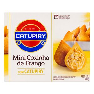 Mini Coxinha Catupiry Recheada com Catupiry 300 g