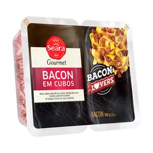 Bacon Seara Em Cubos 140g