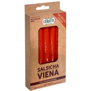 Salsicha Ceratti Viena com Corante Natural 200g