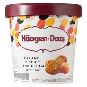 Sorvete Haagen Dazs Caramel Biscuits & Cream 473ml