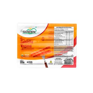Salsicha Goshen de Soja Veggie 320g