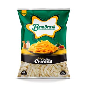 Batata Bem Brasil Crinkle 1,05kg